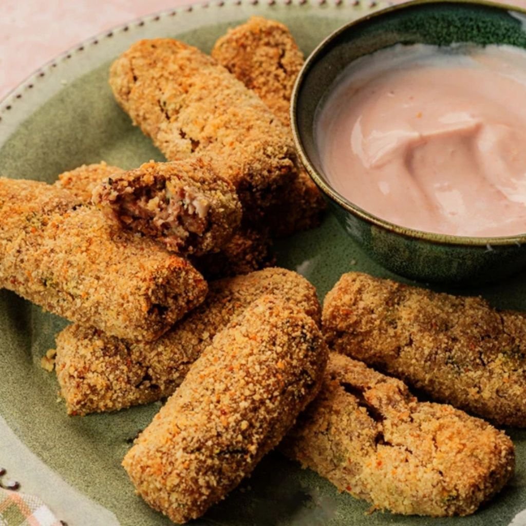 Croquetes de Carne Vegetal e Legumes – 1 Dúzia